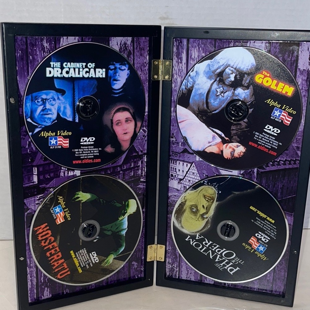 Classics Of The Early Cinema Collection 4 DVD Box Set (DVD, 2002, 4-Disc Set)